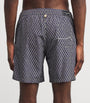 JACOB COHËN Diamond Print Bermuda Swim Shorts