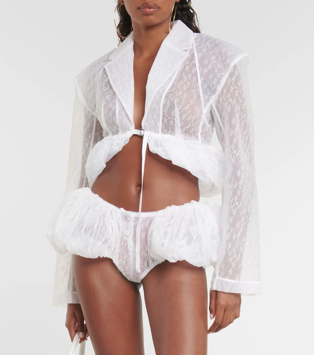 Jacquemus - La Veste Dentelle lace jacket