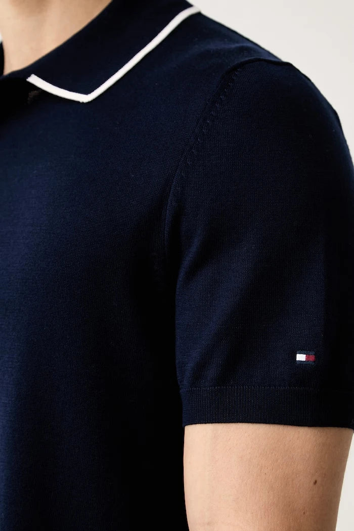 Tommy Hilfiger erkek pamuklu polo tişört