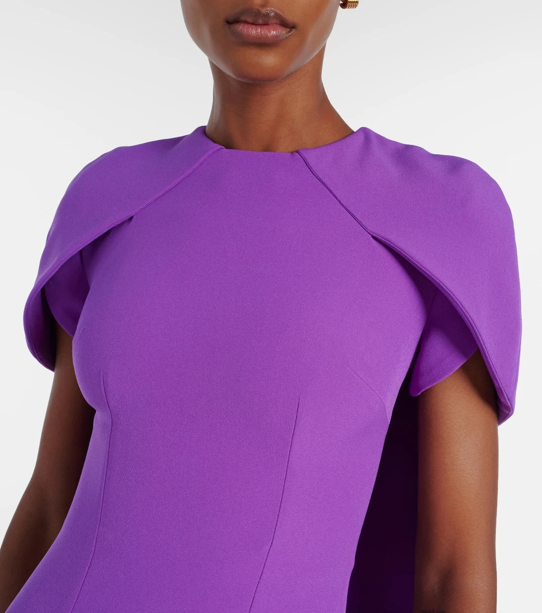 Safiyaa - Ginko caped gown