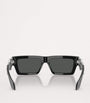 Versace Black Acetate Sunglasses