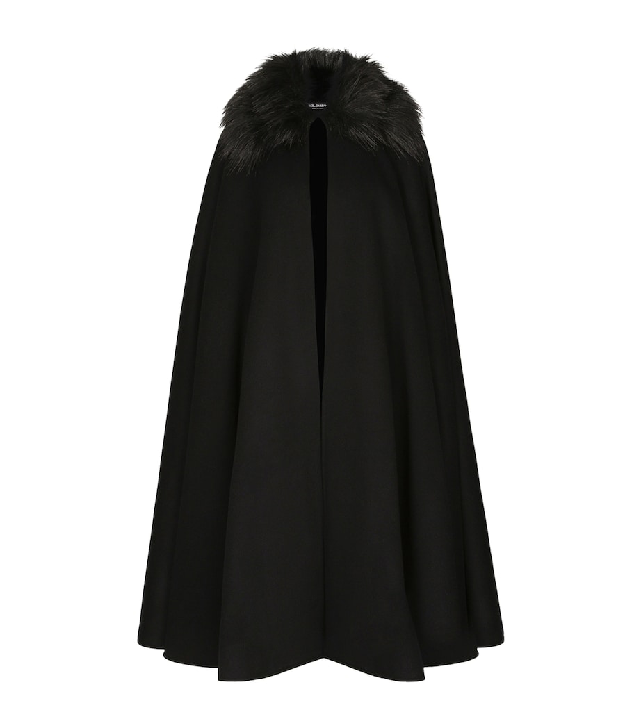 Multi Cashmere-Wool Cape