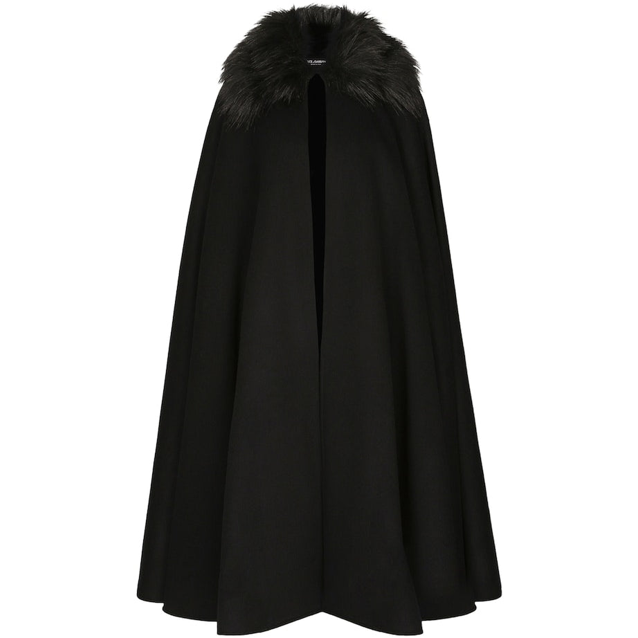 Multi Cashmere-Wool Cape