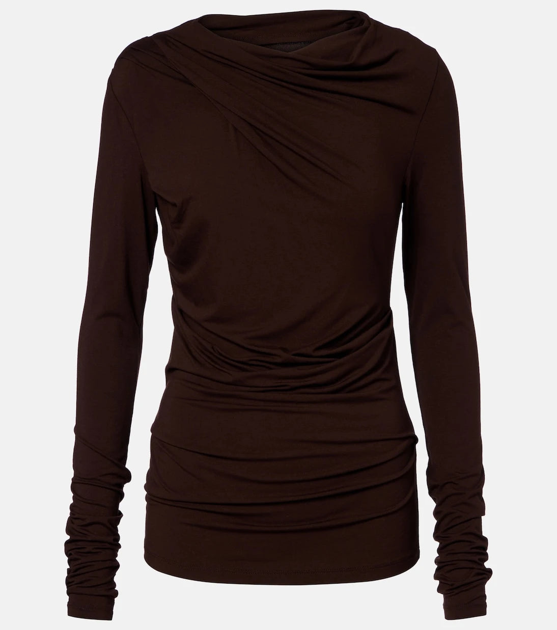 Entire Studios - Draped jersey top