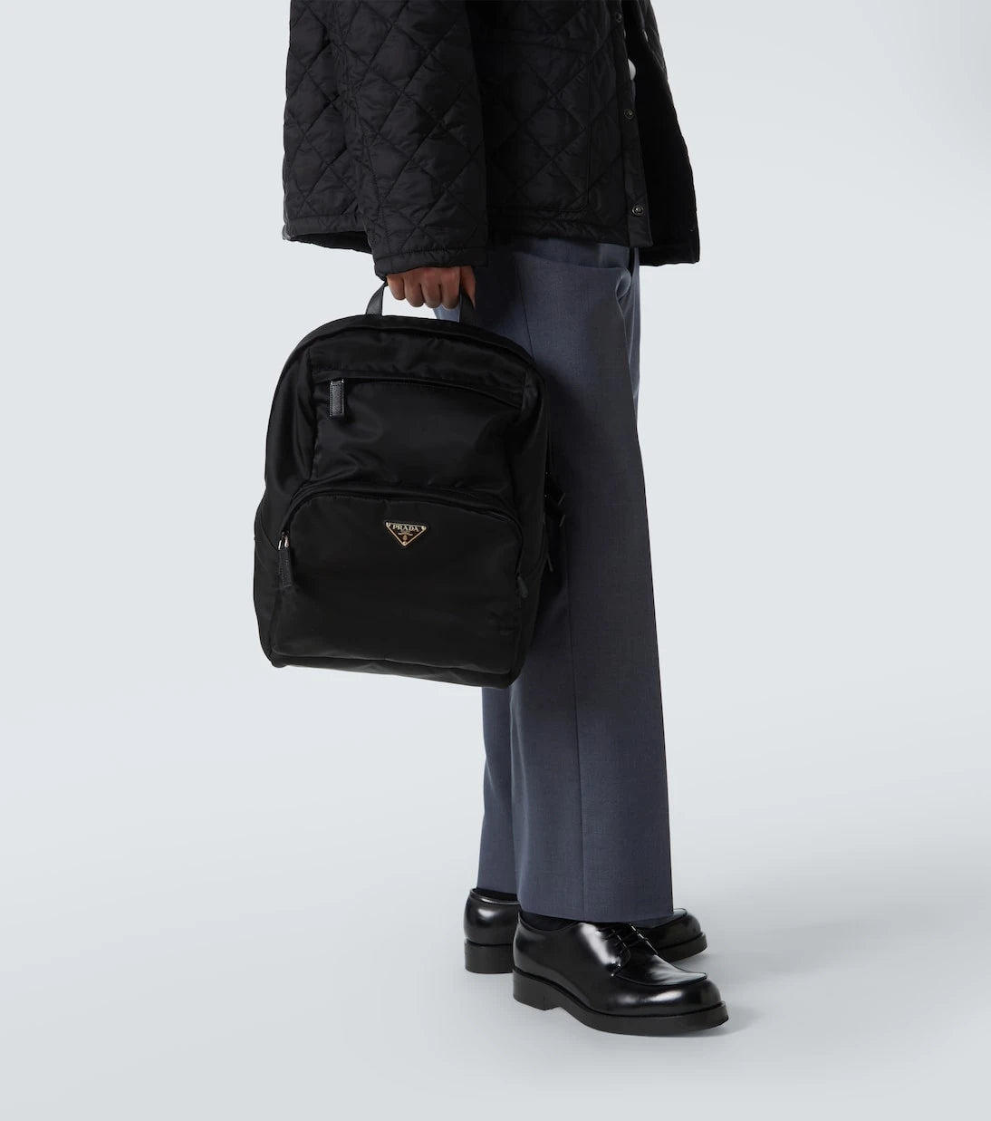 Prada - Re-Nylon logo backpack