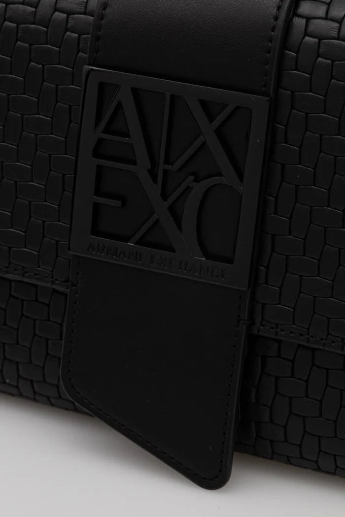 Armani Exchange kadın crossbody çanta, suni deriden