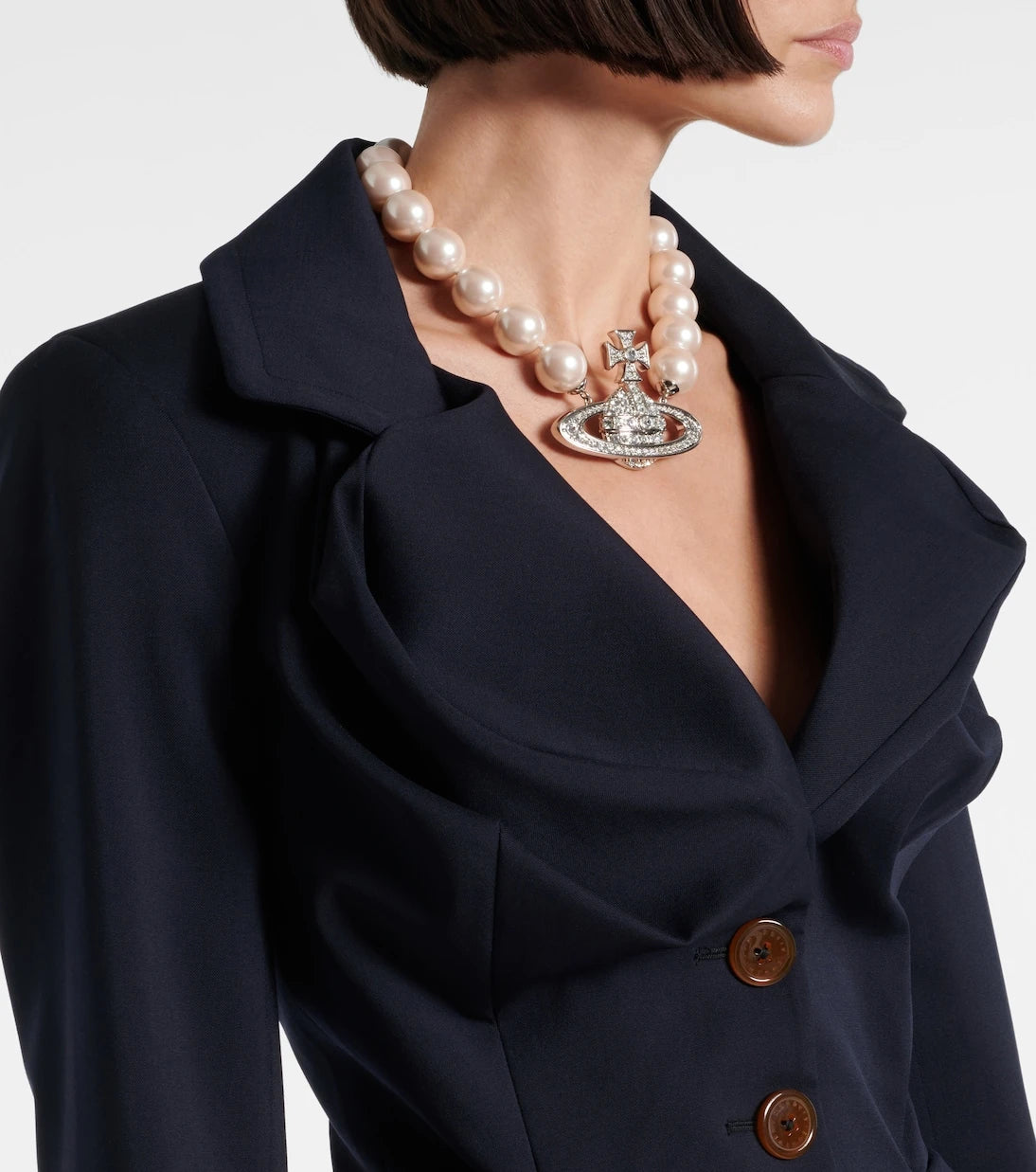 Vivienne Westwood - Draped wool jacket