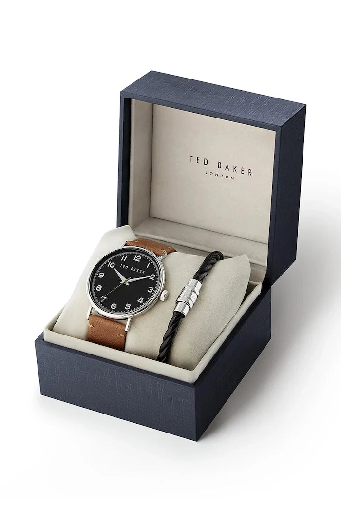 Ted Baker Erkek Saat ve Bileklik Seti