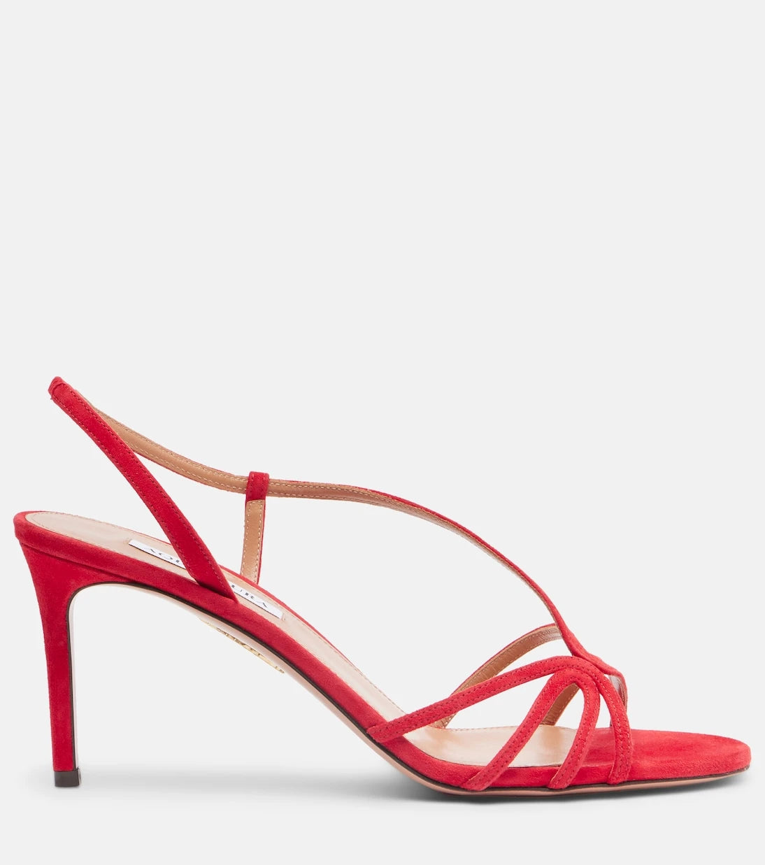 Aquazzura - Talk To Me 75 suede sandals