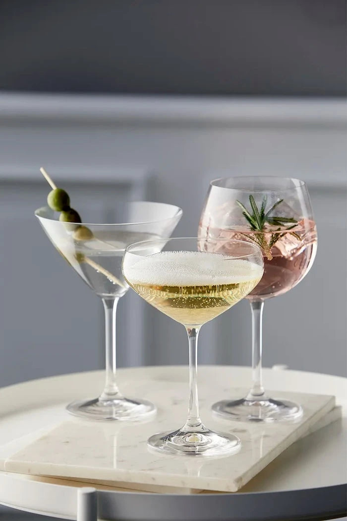 Lyngby Glas Juvel Gin ve Tonik Bardak Seti 570 ml (4 Parça)