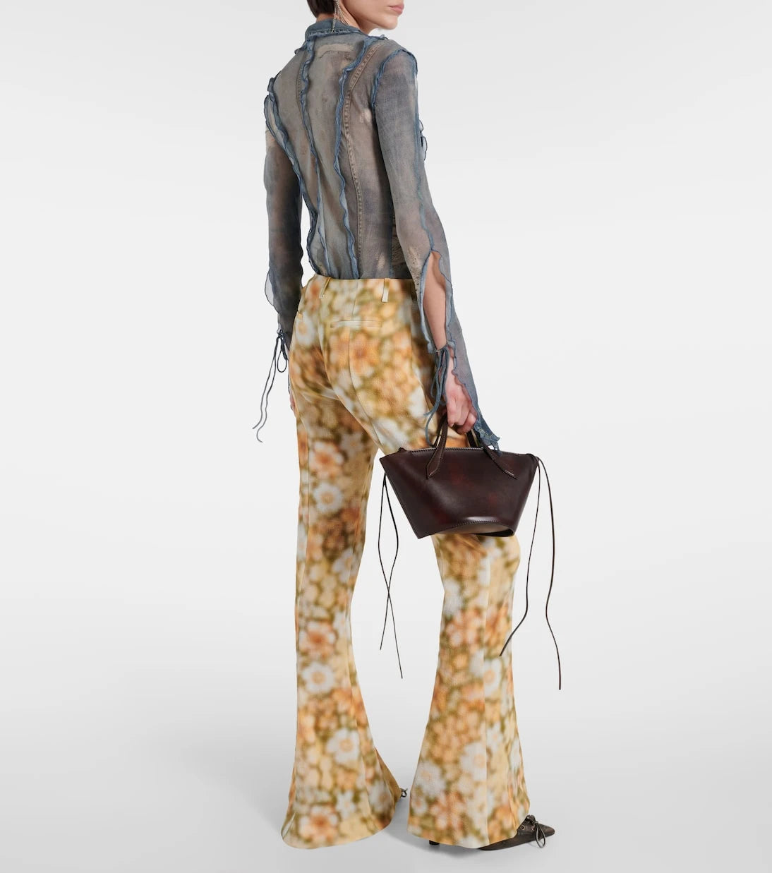 Acne Studios - Pippen floral flared pants