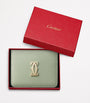 Green Leather C de Cartier Simple Card Holder