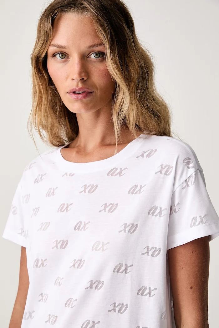 Armani Exchange pamuklu kadın tişört
