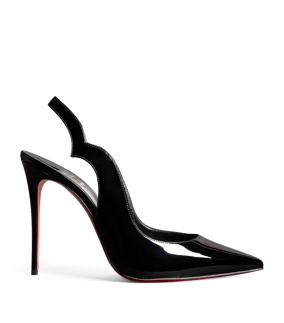 Christian Louboutin Hot Chick Sling Patent Slingback Pumps 100