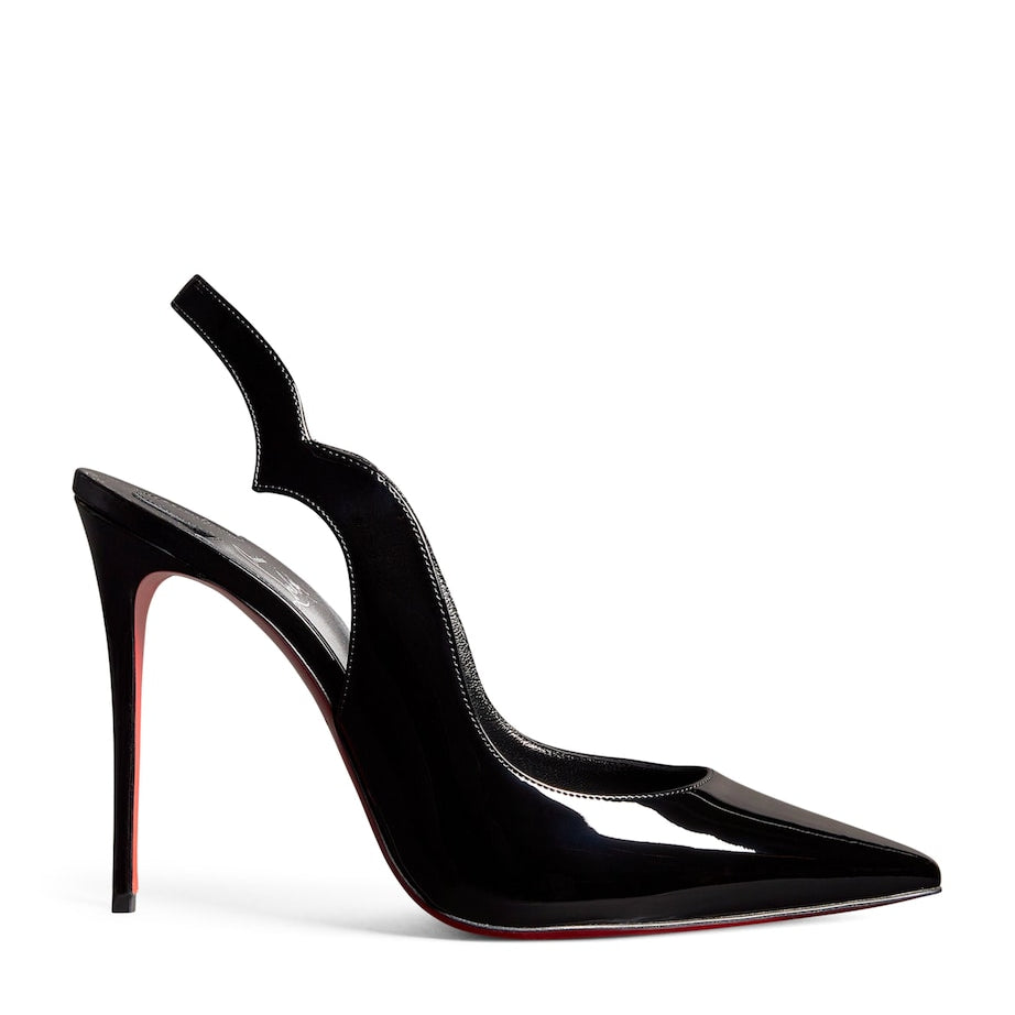 Christian Louboutin Hot Chick Sling Patent Slingback Pumps 100