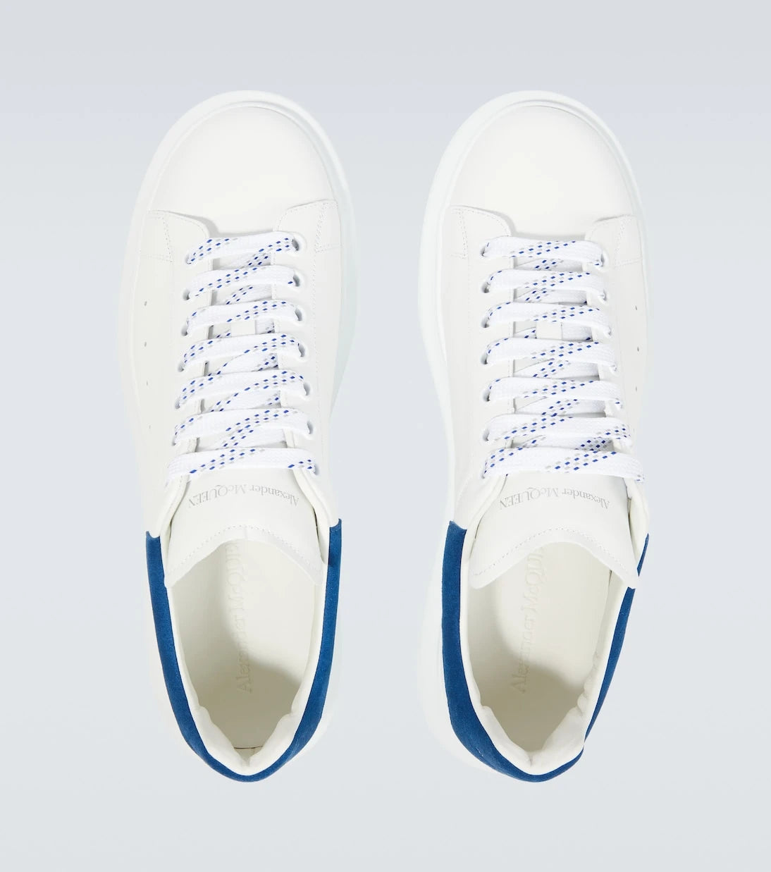 McQueen - Oversized leather sneakers