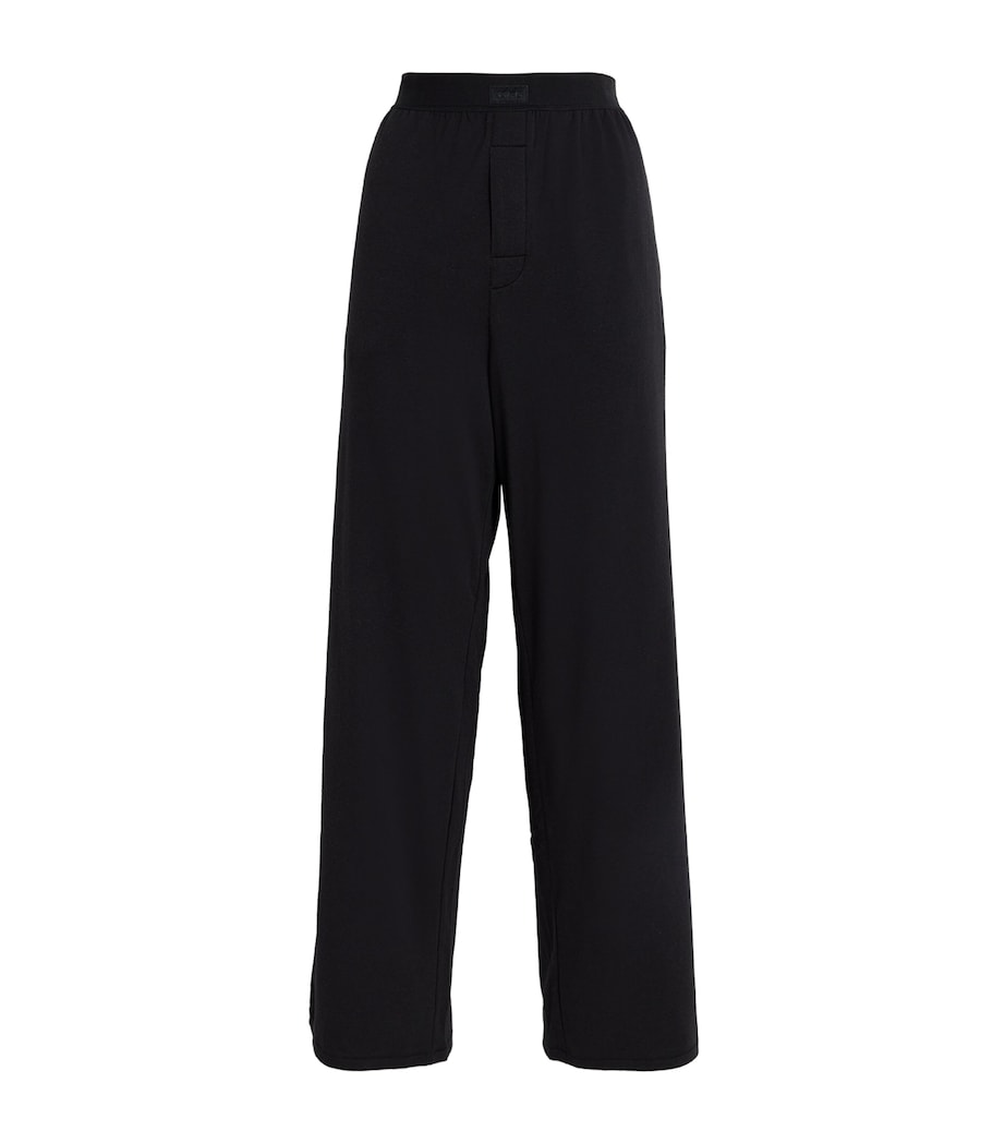 Skims Black Boyfriend Sweatpants