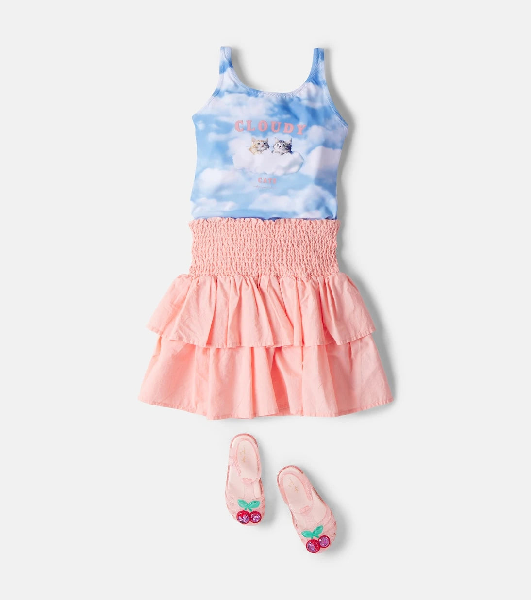 Konges Sløjd - Cloudy printed swimsuit