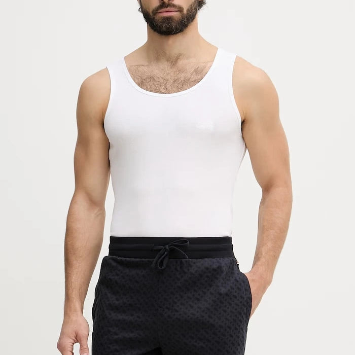 BOSS топ мъжки от памук TankTop3P RibClassic 3 броя