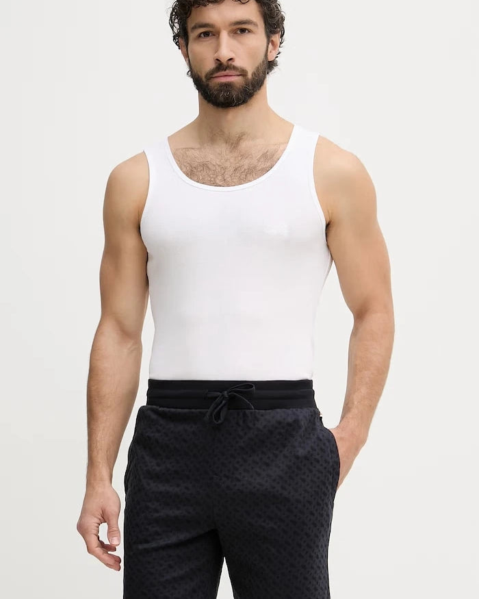 BOSS Erkek Pamuklu Atlet TankTop3P RibClassic 3'lü