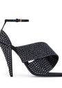 Givenchy Studded Twisted Ribbon Heeled Sandals 95
