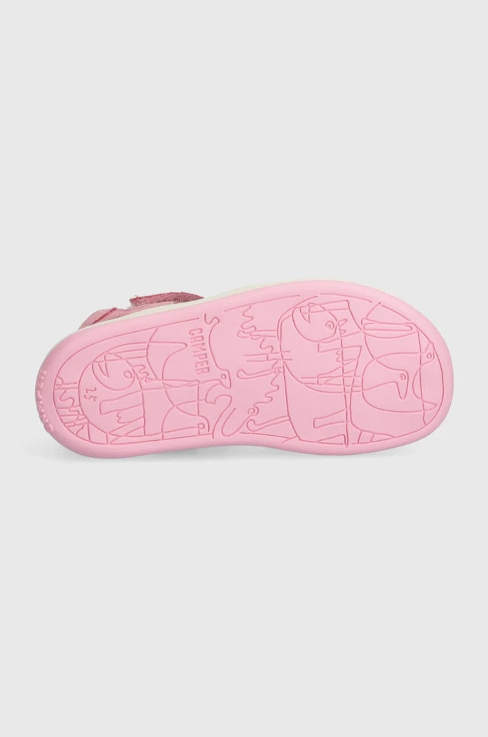 Детски сандали от набук Camper