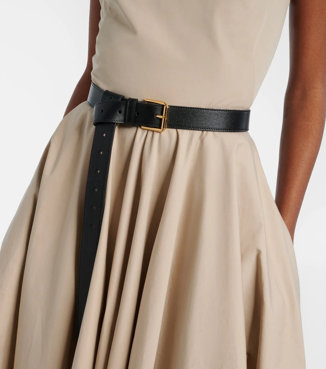 Givenchy - Voyou leather belt