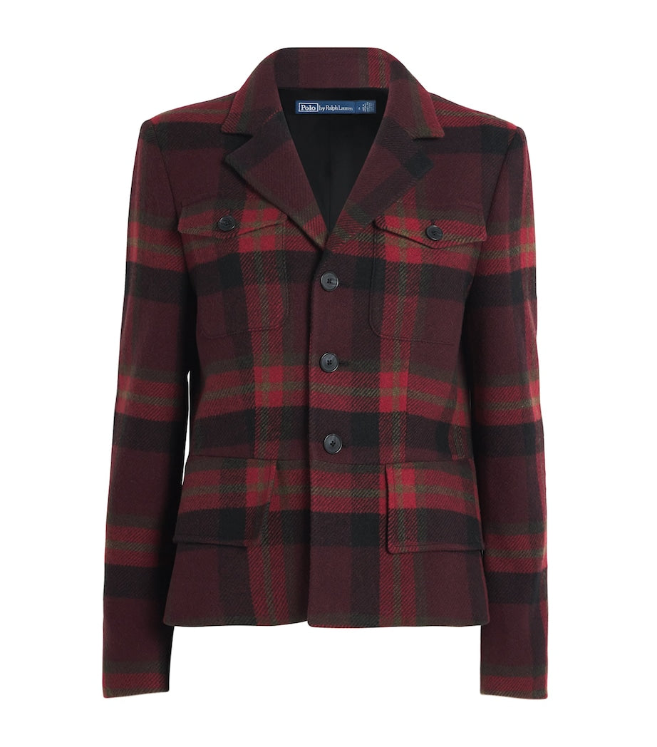 Polo Ralph Lauren Multi Wool-Blend Check Jacket