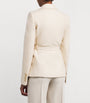 Cashmere Belted Double-Breasted Blazer