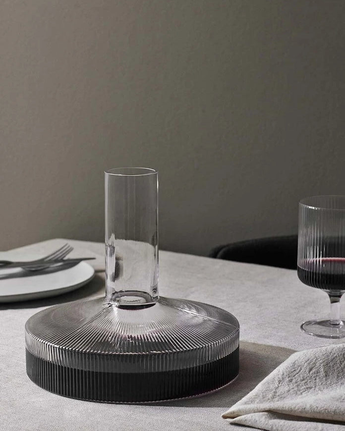 ferm LIVING Ripple Şarap Karafı