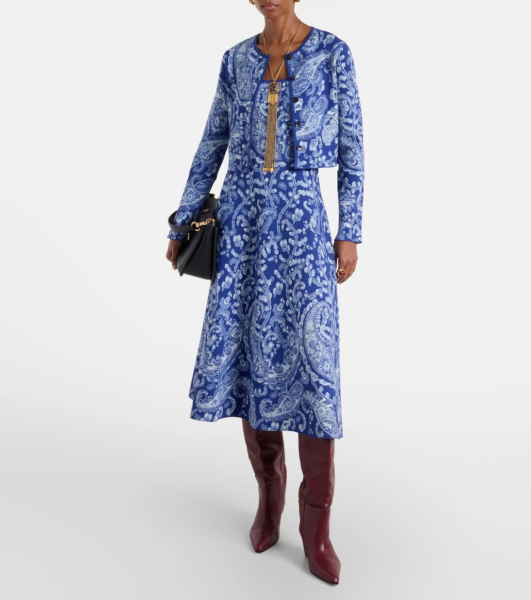 Etro - Knitted midi dress