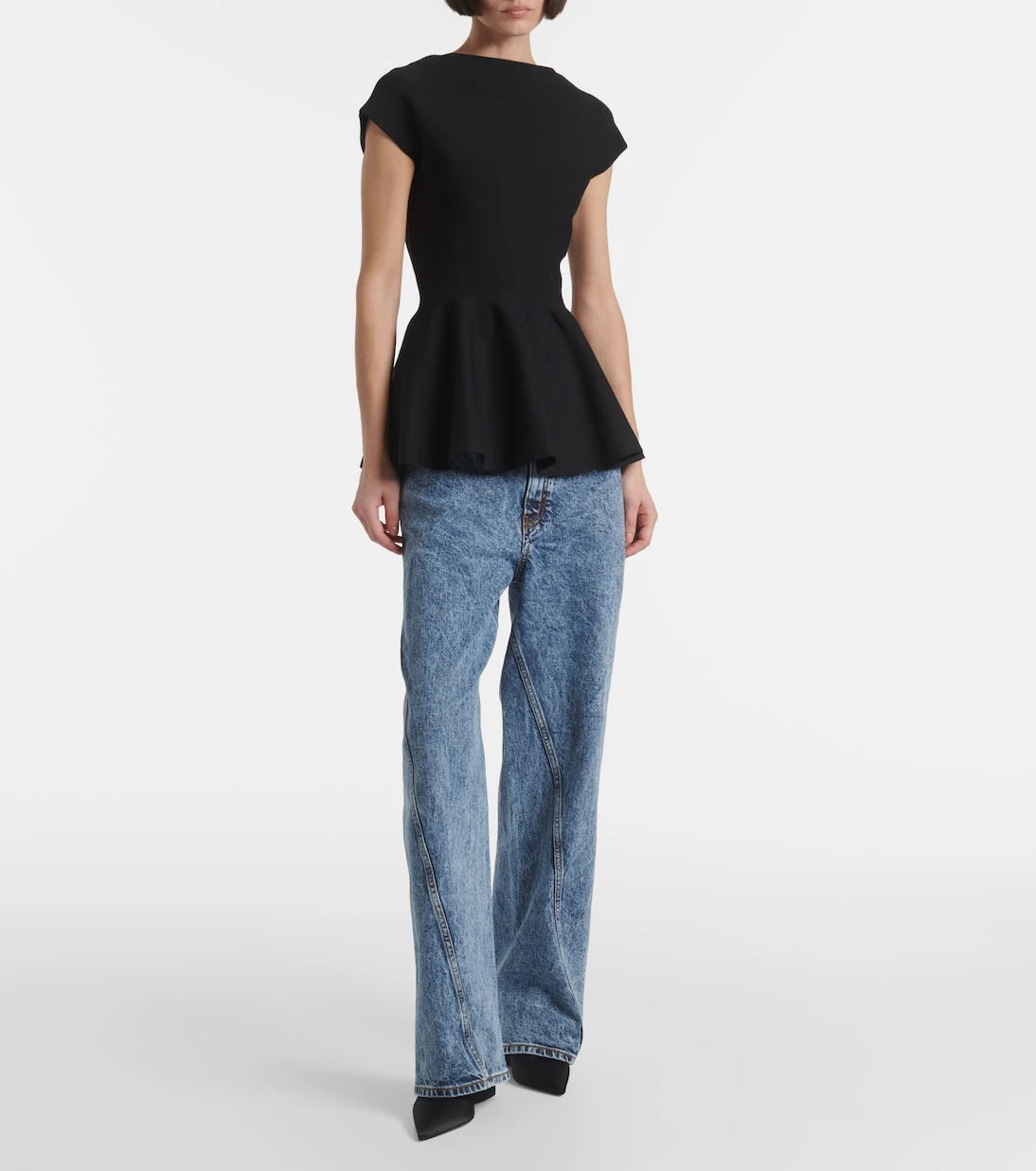 Alaïa - Peplum top