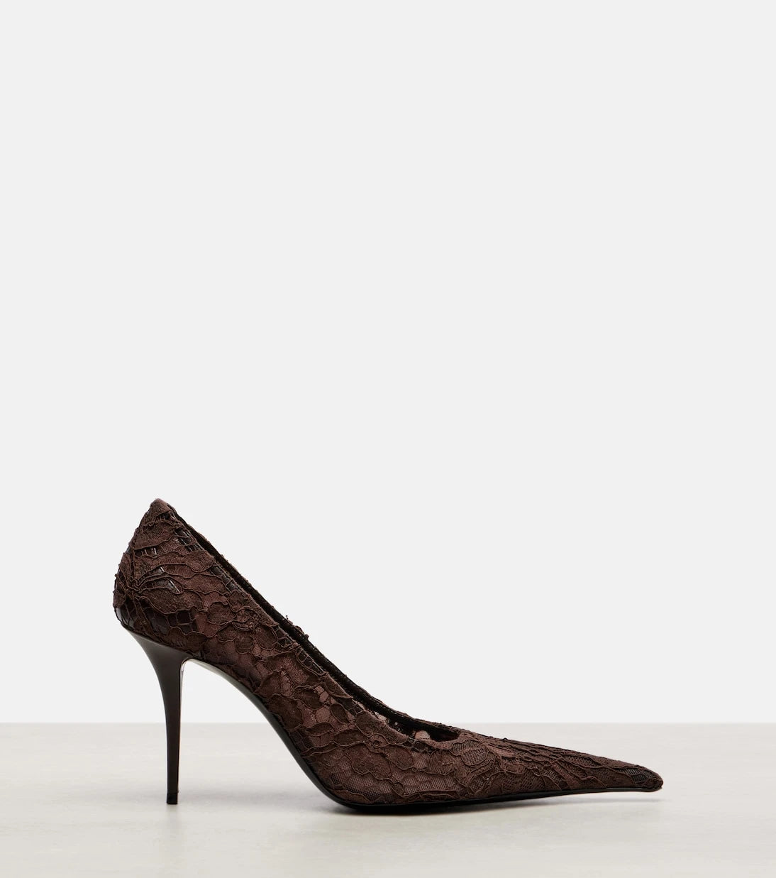 Saint Laurent - Thierry 95 tulle lace pumps