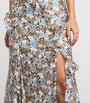 Veronica Beard Multi Silk Floral Avenel Midi Dress