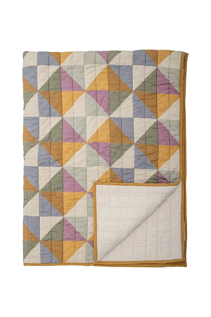 Pamuklu örtü Bloomingville Crewe 150 x 125 cm