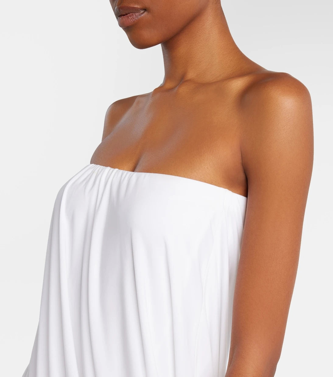 Norma Kamali - Twist jersey minidress