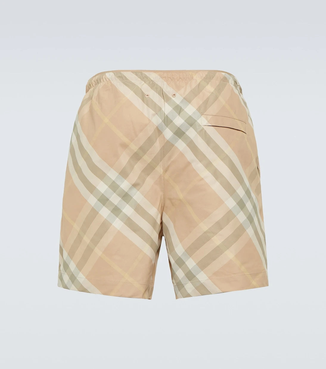 Burberry - Burberry Check swim trunks