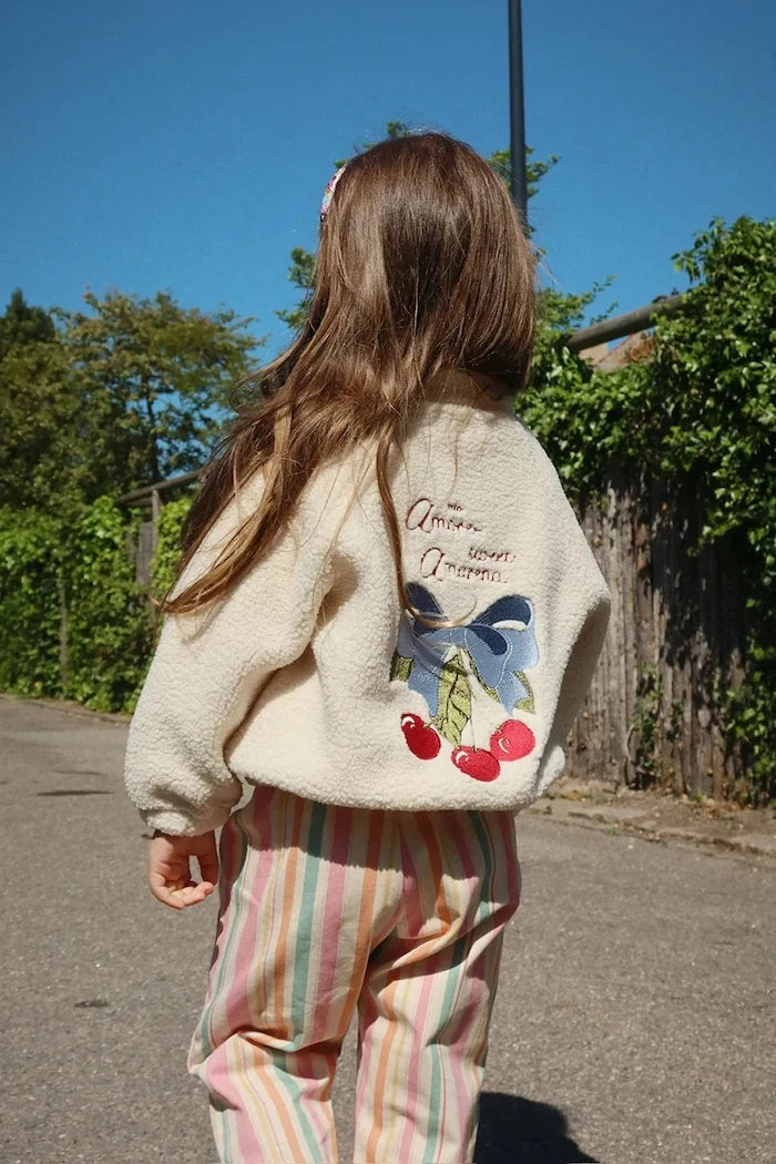 Konges Sløjd JAZZ TEDDY JACKET GRS Çocuk Montu
