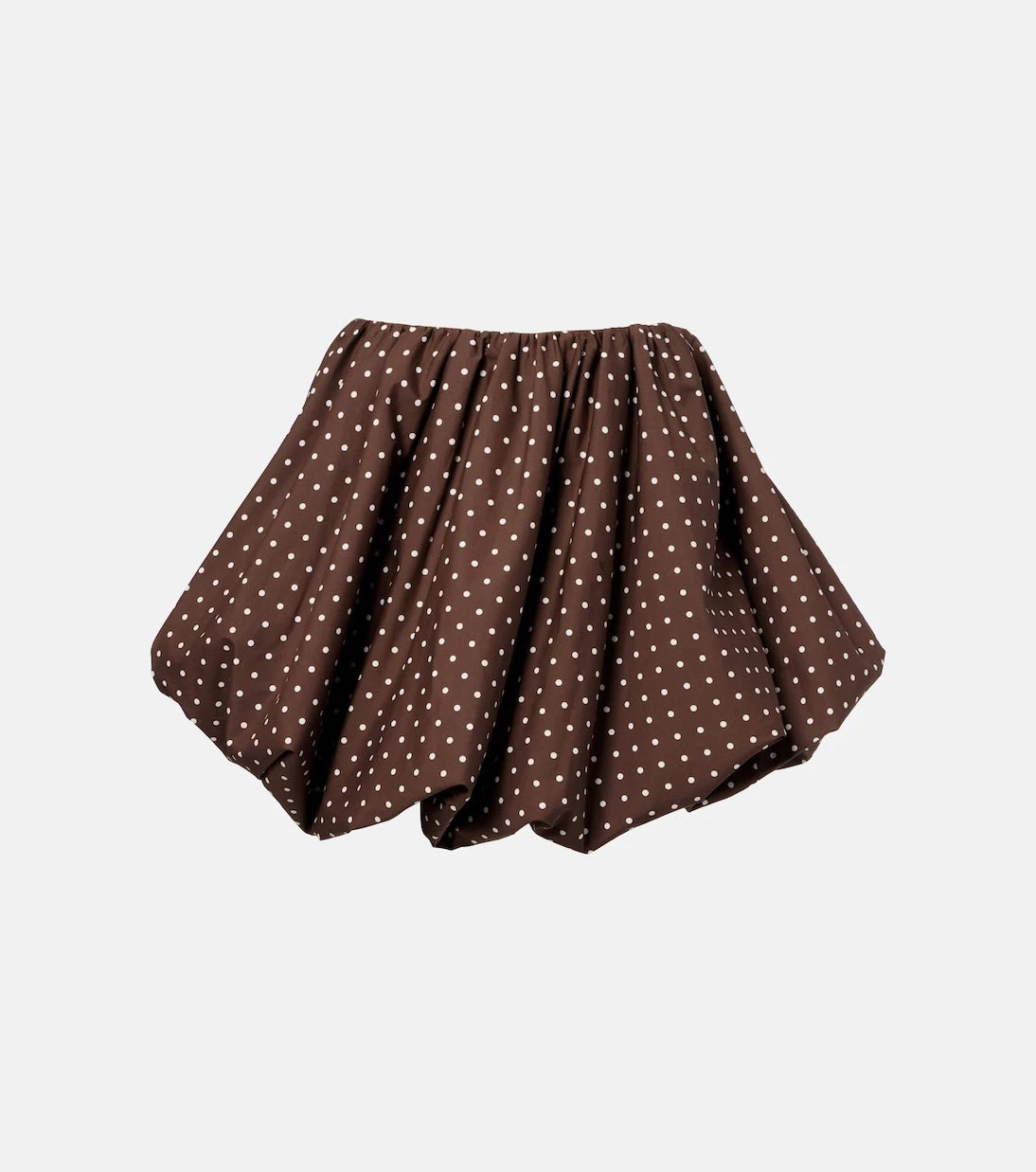Rotate - Polka-dot cotton-blend miniskirt