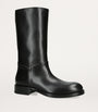 The Row Black Nobilis Leather Riding Boots 20