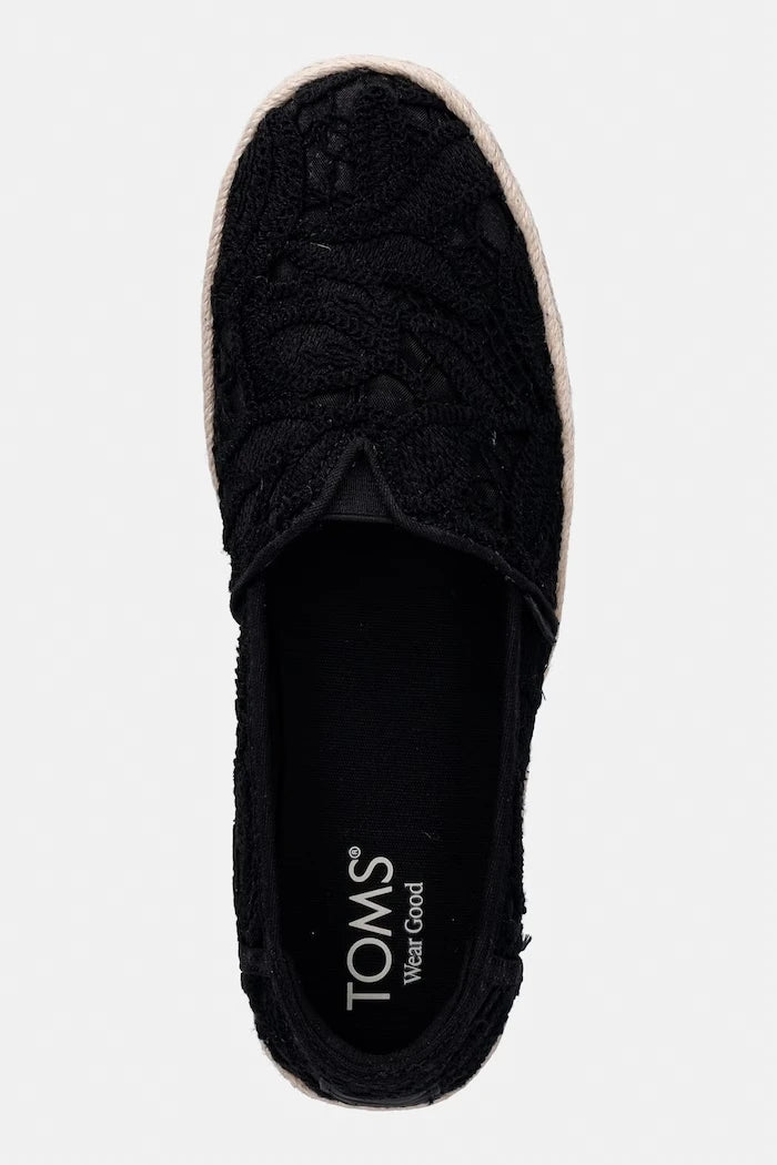 Toms VALENCIA kadın platform espadril ayakkabı