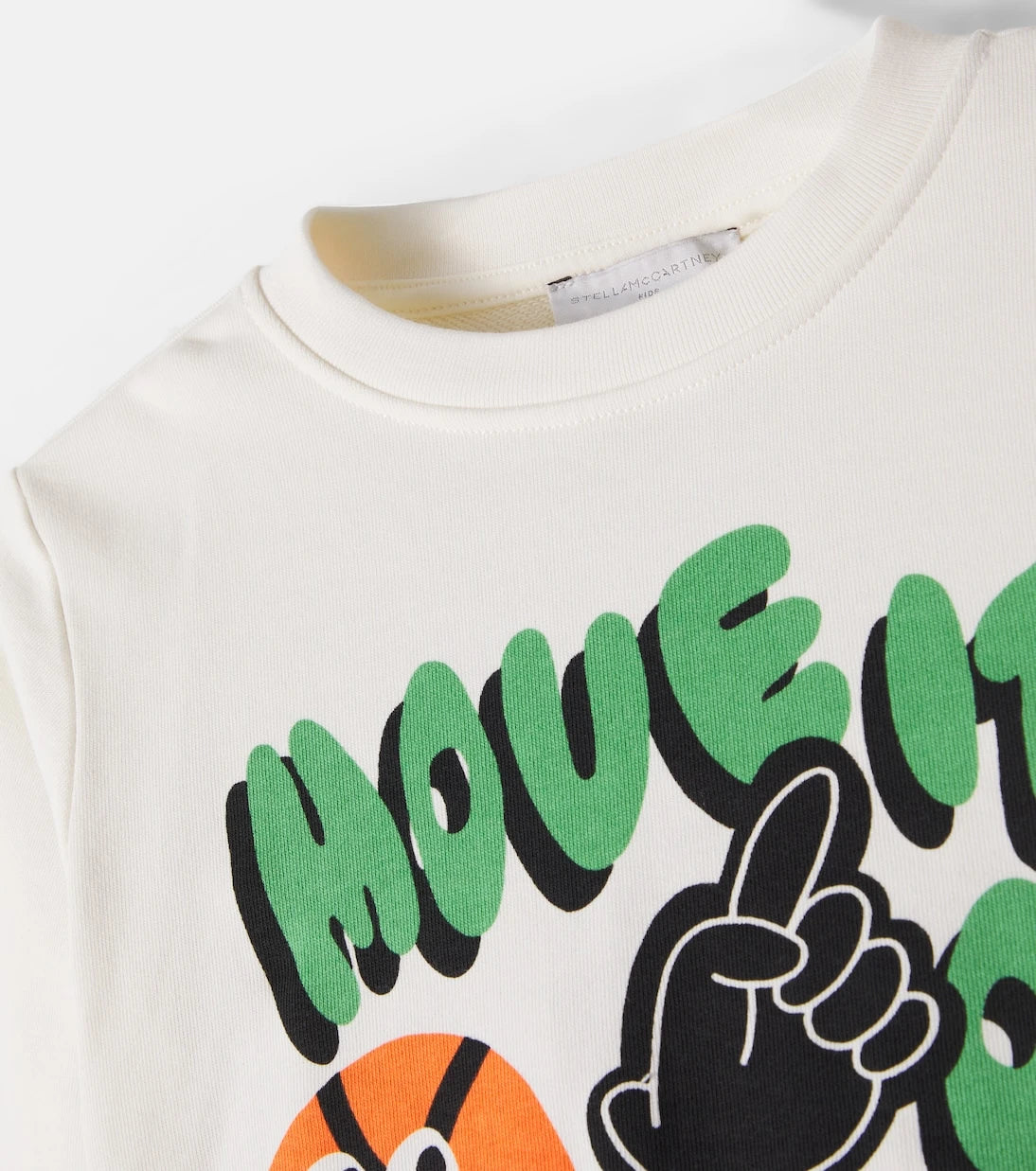 Stella McCartney Kids - Printed cotton jersey sweatshirt