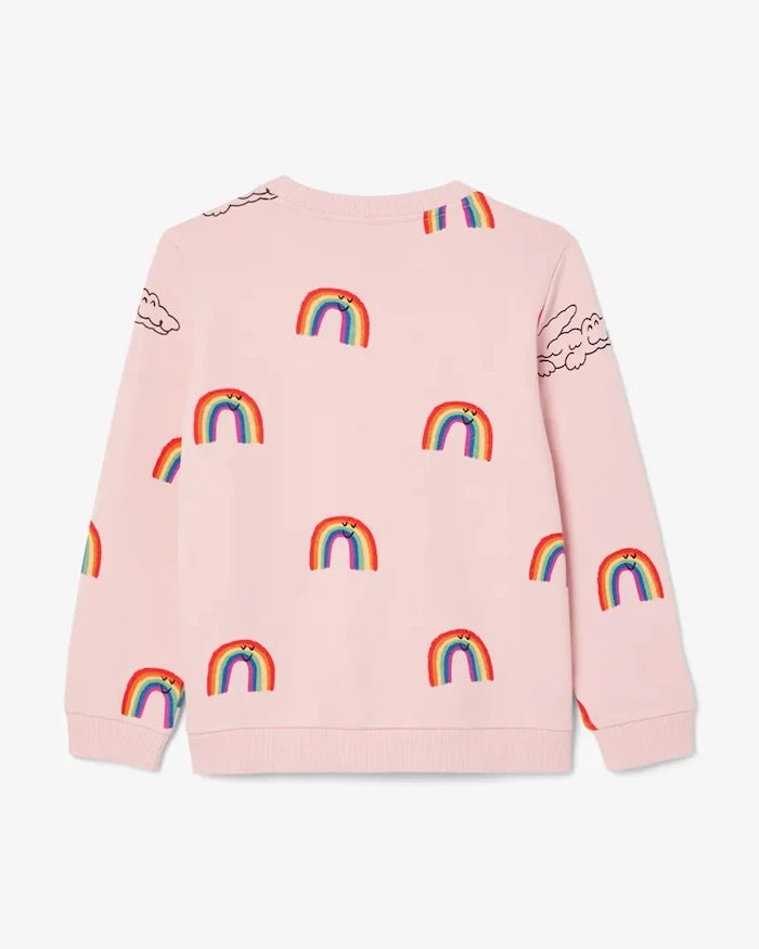 Детски памучен суичър Lacoste