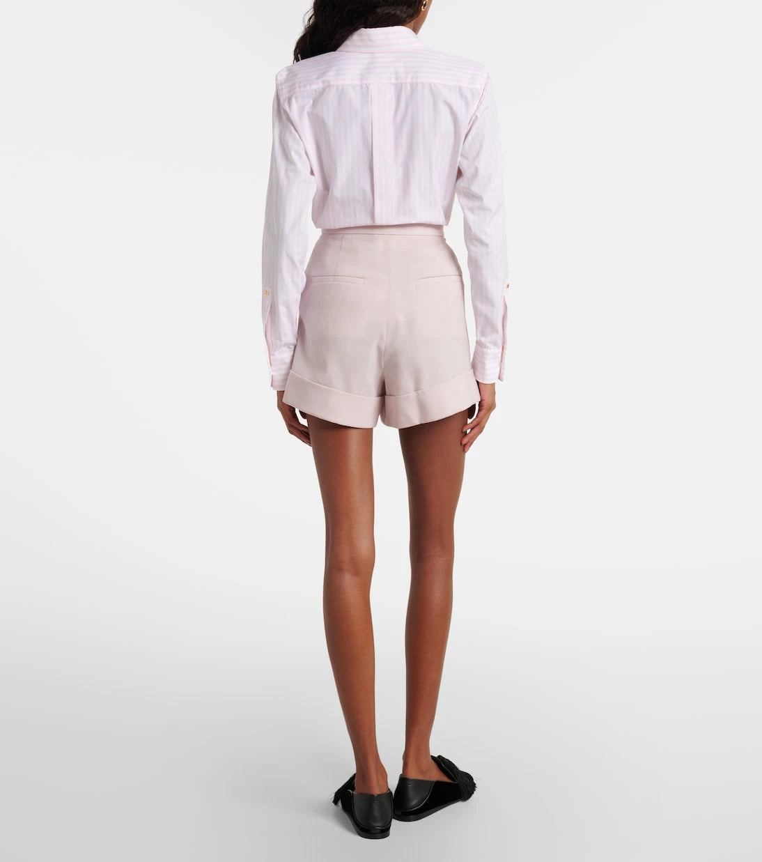 Max Mara - Celebre wool-blend shorts