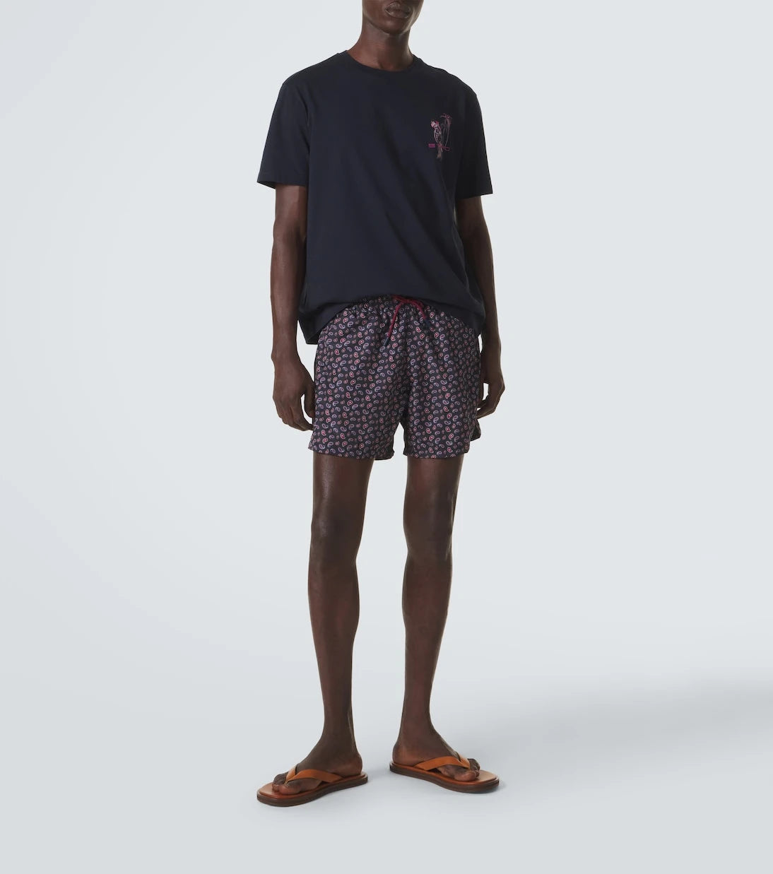 Etro - Printed cotton jersey T-shirt
