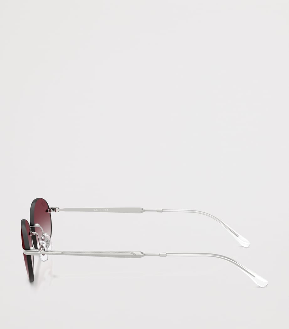 RB3767 Metal Oval Sunglasses