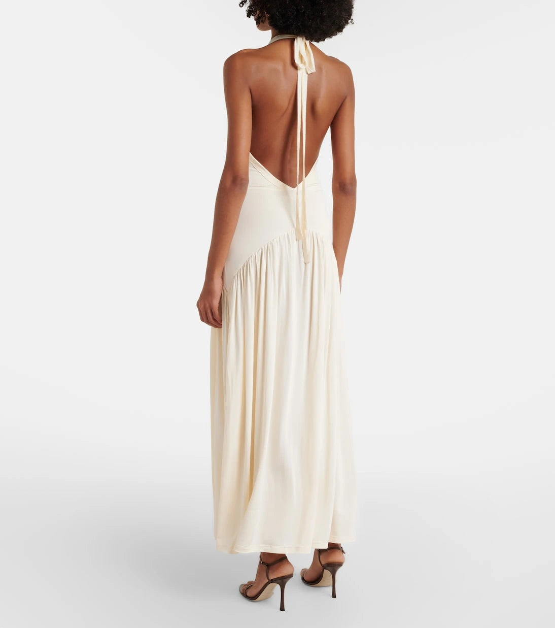 Aya Muse - Ola halterneck maxi dress