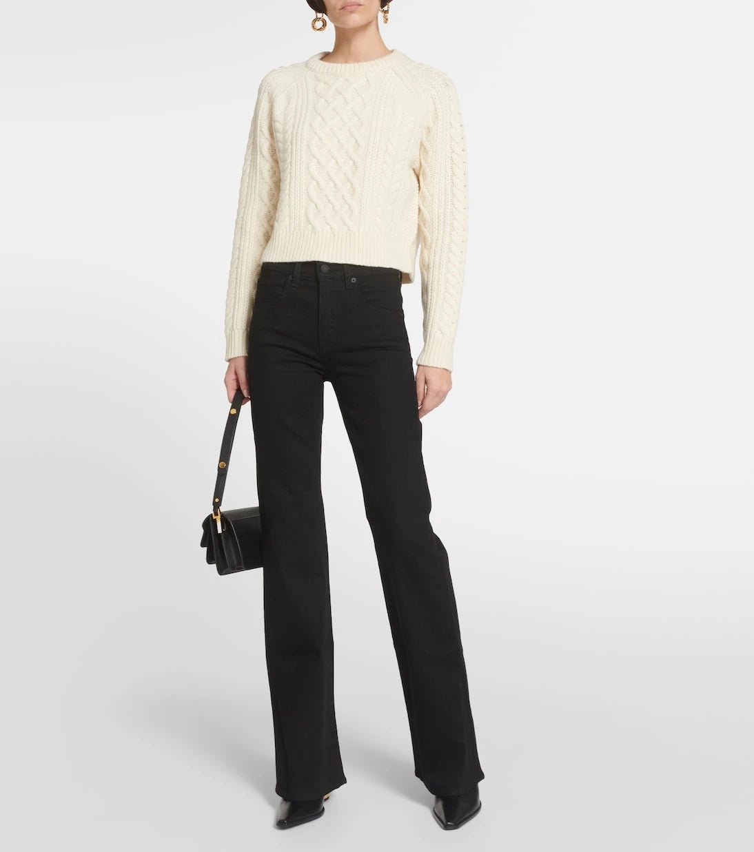 Nili Lotan - Celia high-rise bootcut jeans