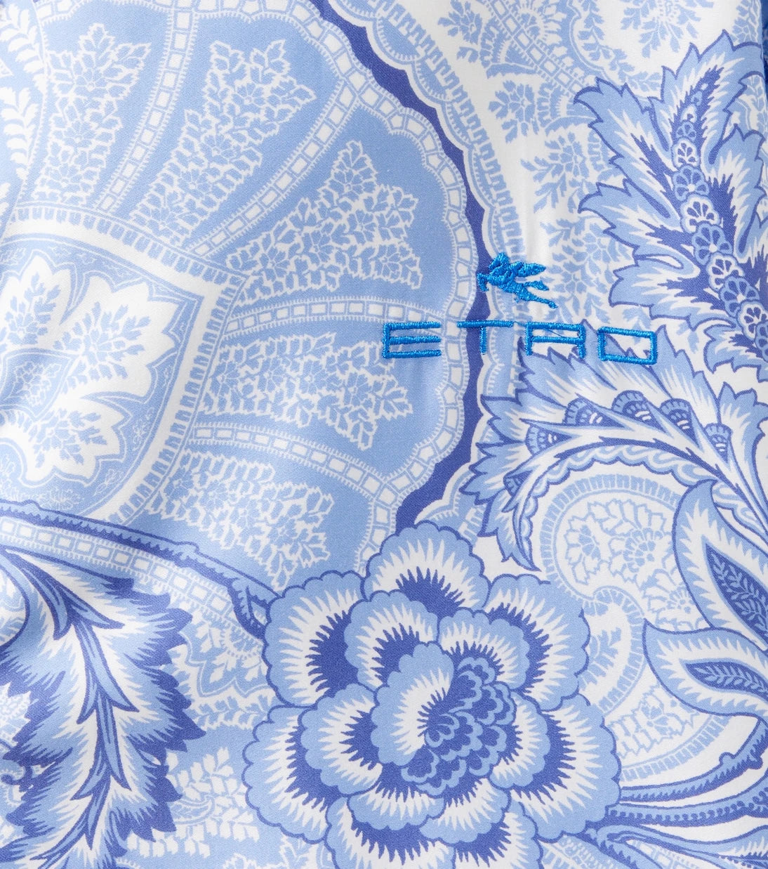 Etro - روب حمام قطني مطبوع