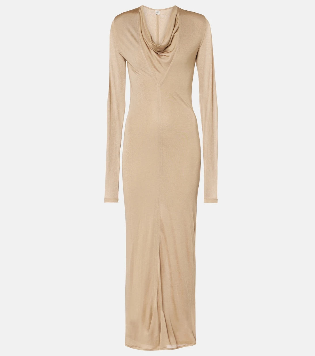 Toteme - Draped jersey maxi dress